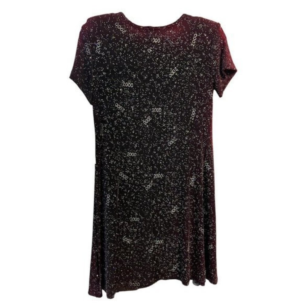 4P Vintage Molly Malloy Evening Dress Glitter 2000 Millennium New Year RARE - Picture 9 of 9